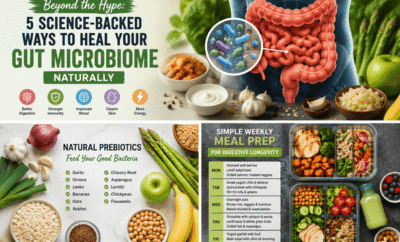 Beyond the Hype: 5 Science-Backed Ways to Heal Your Gut Microbiome Naturally